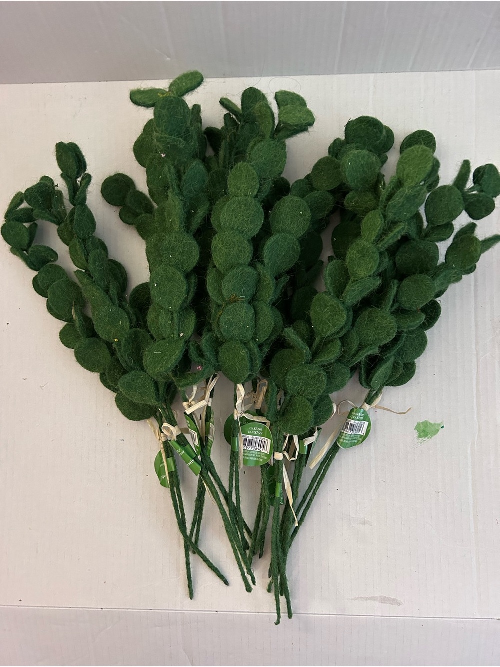 Ashland Dark Green Felt Eucalyptus Stem Bundle